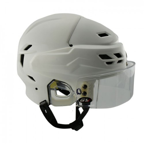 GY Propene Polymer Helmet Excellent Ice Hockey Mask with Eye Shield Royal Visor Hockey Pro Equipment 